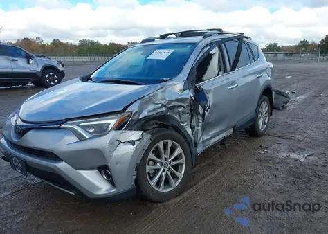 2017 Toyota Rav4 Limited from USA, damaged, VIN 2T3DFREV4HW681585